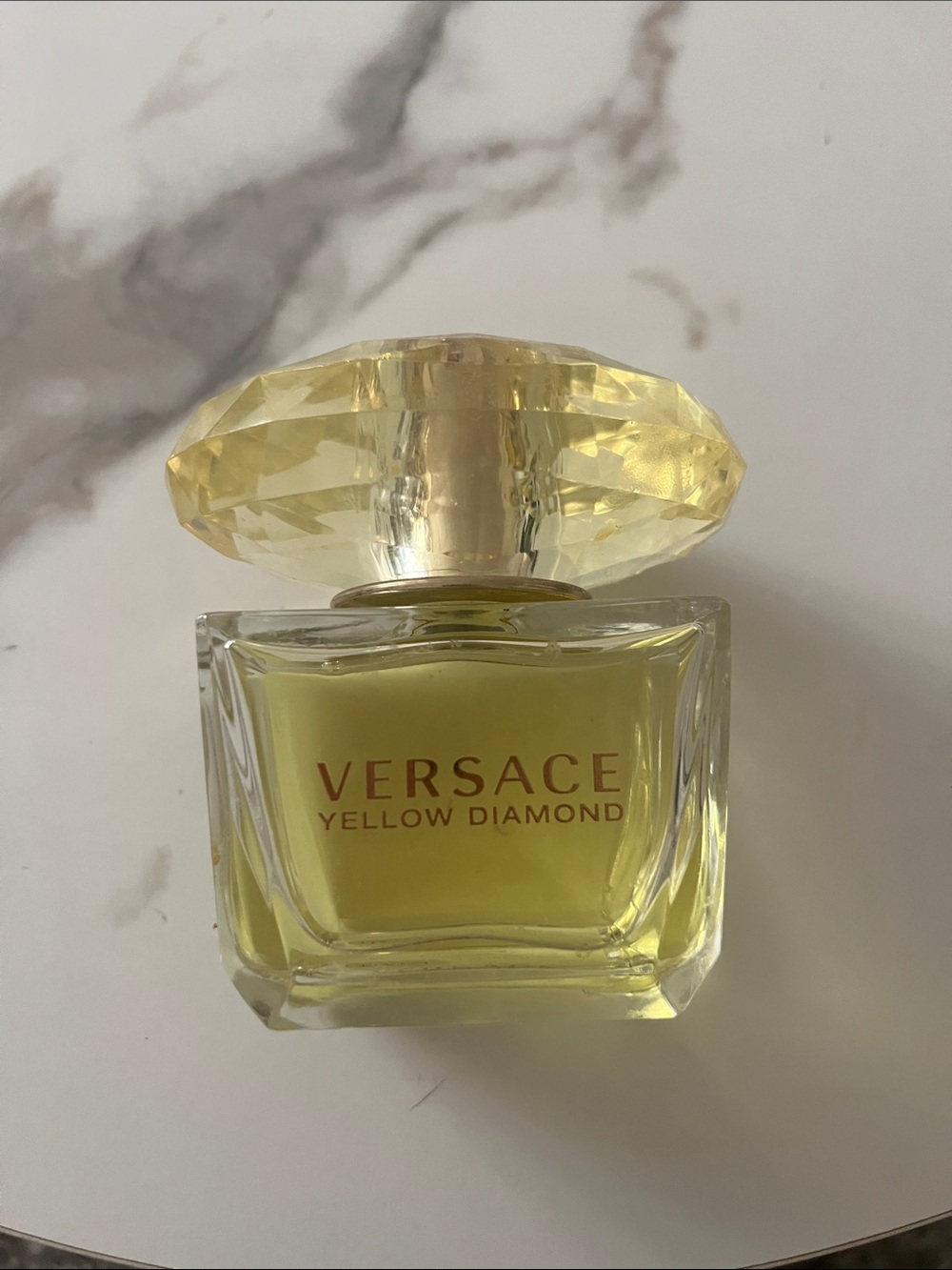 Versace Yellow Diamond Perfume Bottle — Yellow
